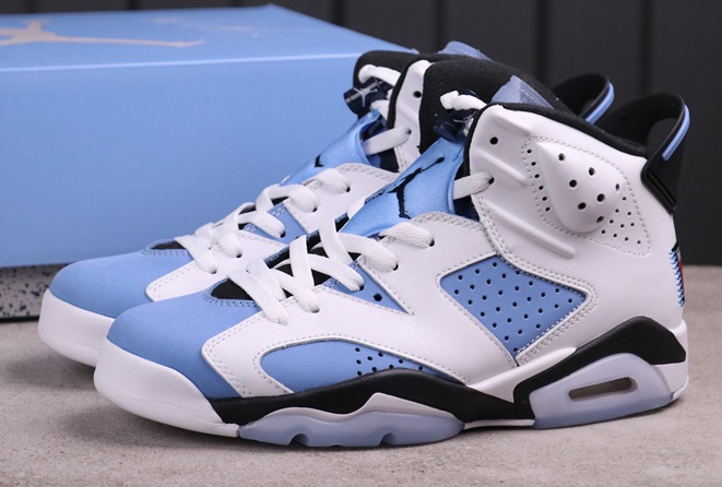 Air Jordan Retro 6 VI SuperA UNC Home